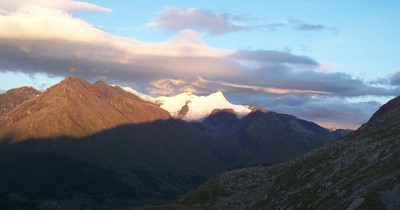 coucher de soleil vu de Turia