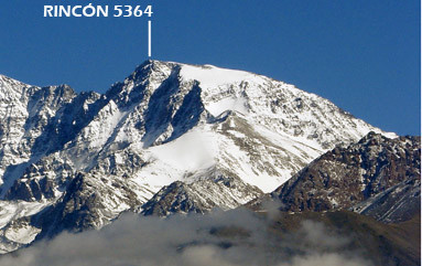 Rincón visto desde Valle de Potrerillos Rincón visto desde Valle de Potrerillos