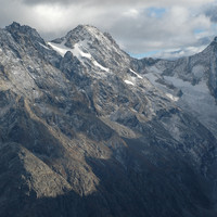 Aiguille de la Bérarde, Cîme de l'Encoula, Cîme de Clot Châtel, Pointe du Vallon des Etages, par omα