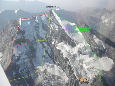 Versant N du Doldenhorn Versant N du Doldenhorn