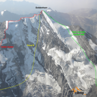 Versant N du Doldenhorn