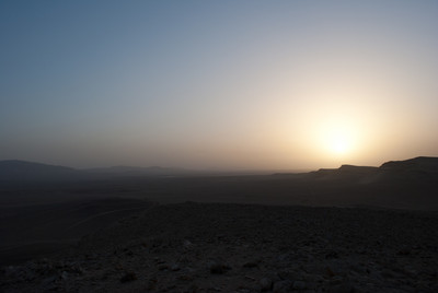 Coucher du Soleil en Syrie