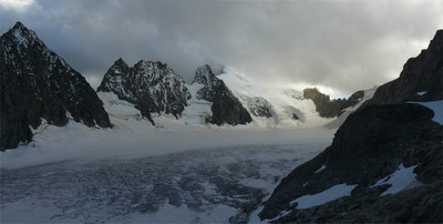 Fin de journée dans les Ecrins