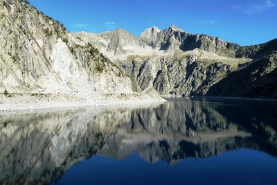 Néouvielle depuis le lac de Cap de Long