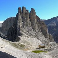 Rifugio Re Alberto Gruppo del Catinaccio - Torri del Vajolet