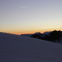 Plateau du trient 5h50 début juillet