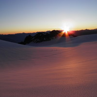 Plateau du Trient 6h00 début juillet