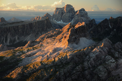 Lever de soleil sur le Monte Pelmo