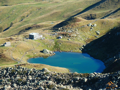 Refuge et lac de Pombie Refuge et lac de Pombie