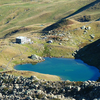 Refuge et lac de Pombie