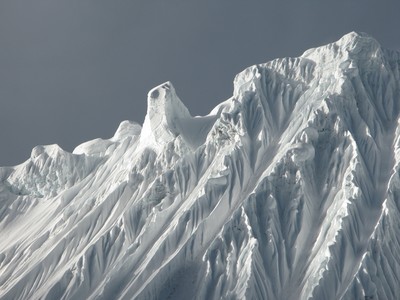 Sommet de la Ferrari de l'Alpamayo