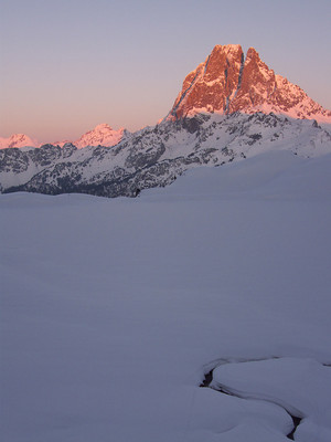 Ossau sous son manteau blanc 