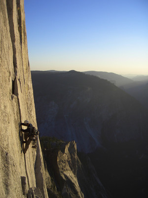 Dernière longueur avant bivouac