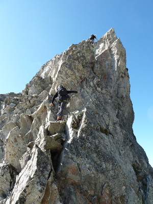 Descente 3ème pointe Descente 3ème pointe