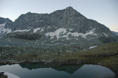 Pointe d'Otemma N, lac de Tsofeiret, par omα Pointe d'Otemma N, lac de Tsofeiret, par omα