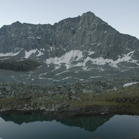 Pointe d'Otemma N, lac de Tsofeiret, par omα
