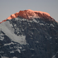 Combin de la Tsessette au lever de soleil, par omα