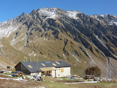 Refuge de la Balme (Beaufortain).