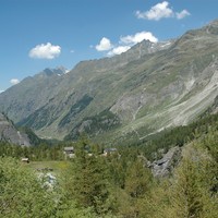 Val de Bagne sous le barrage de Mauvoisin, Rosablanche, par omα