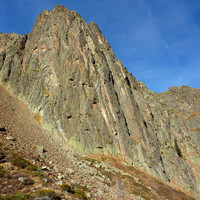 Aiguille de Praz Torrent : Faces SE et E