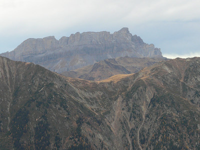 Montagne bien sèche en ce début novembre Montagne bien sèche en ce début novembre