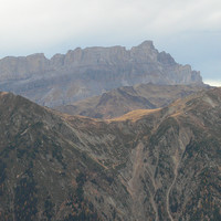 Montagne bien sèche en ce début novembre