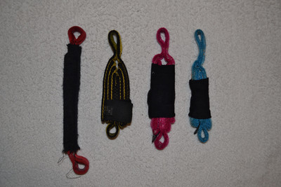Dégaines exploses : Yates, Petzl, Fixe, Fixe