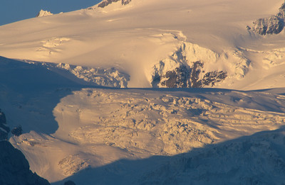 Glacier Hengsterengletscher vu de Schwarzwaldalp, par omα Glacier Hengsterengletscher vu de Schwarzwaldalp, par omα