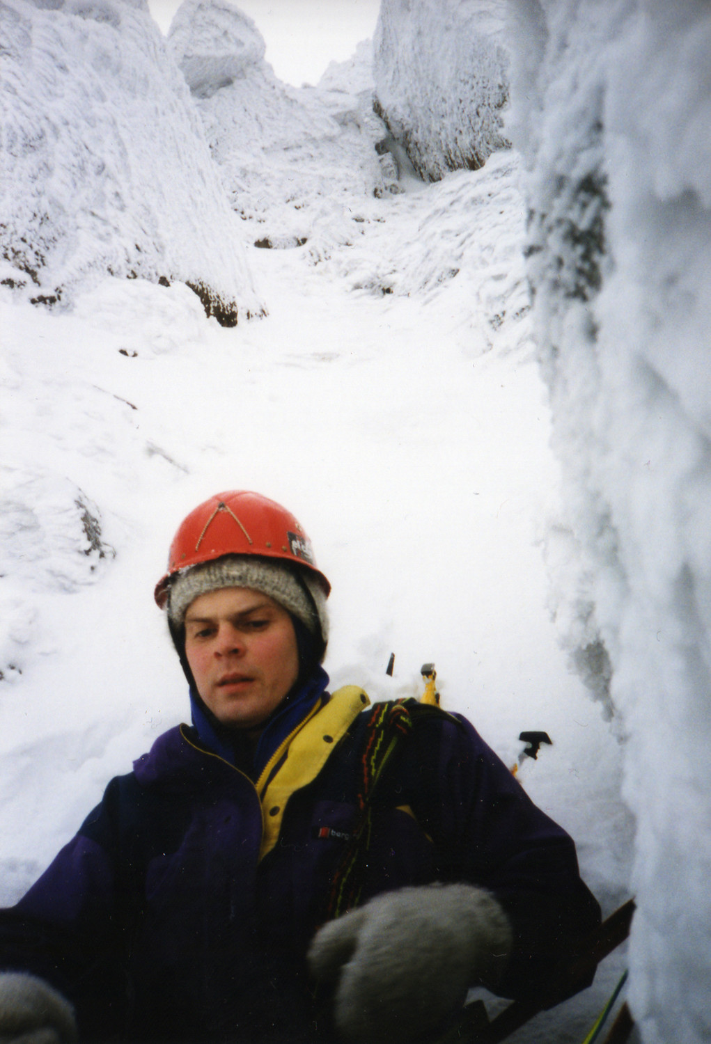 Parallel Gully A : Avant la traversée