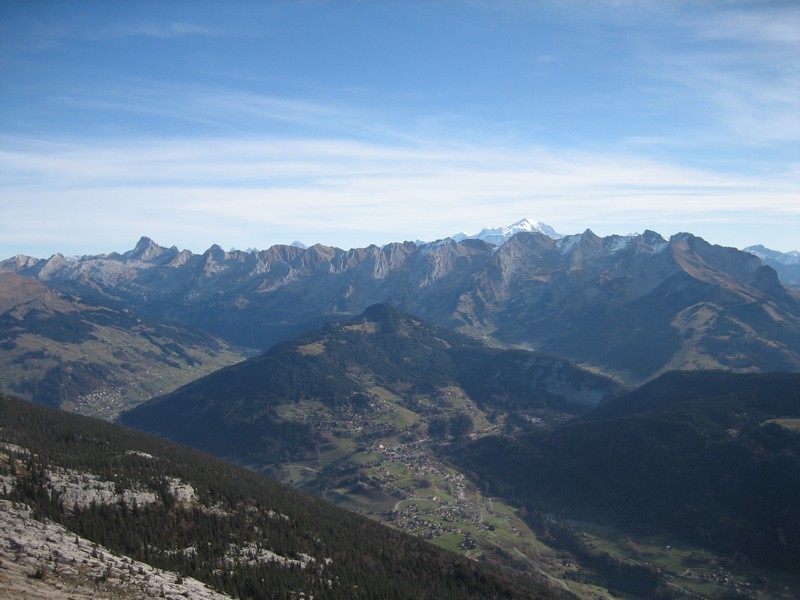 Les combes des Aravis, certains vont suc-comber si la neige ne tombe pas