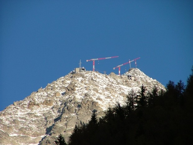 il y des travaux à Helbronner !!!