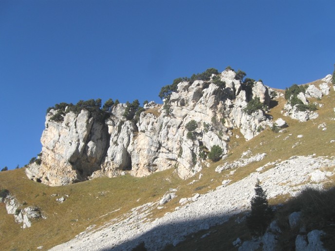 Sous le col du Colombier