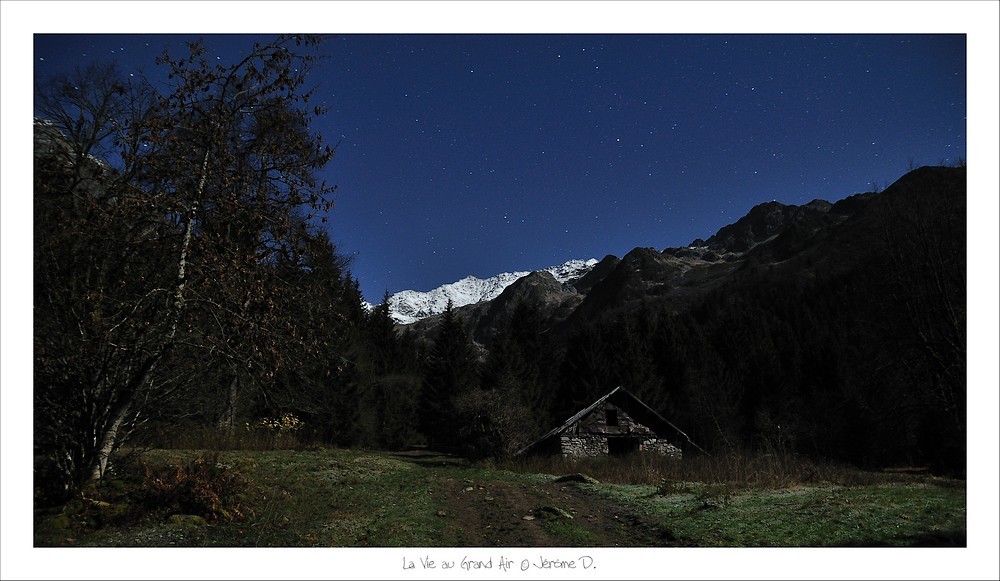 presque pleine lune au départ