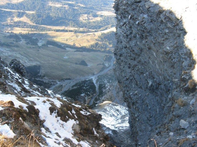 et vue plongeante