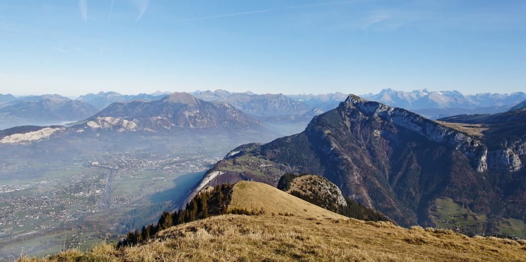Vue vers le Chablais