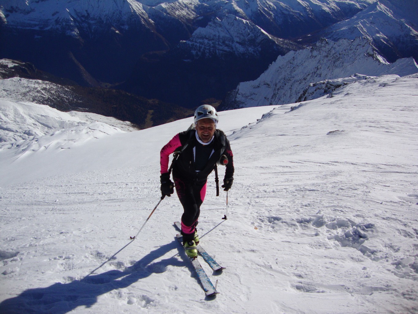 Breithorn, 15.11.2011, arrivée au sommet