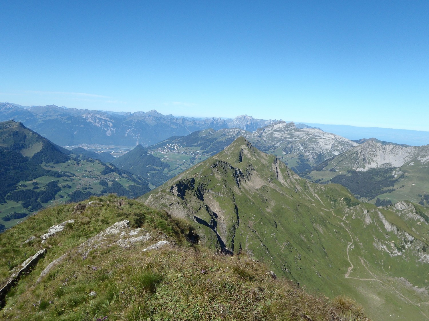 au sommet du chatillon