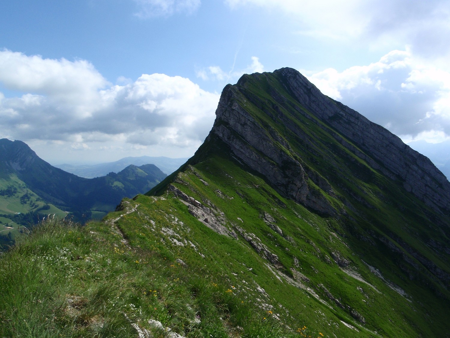depuis le col de lys