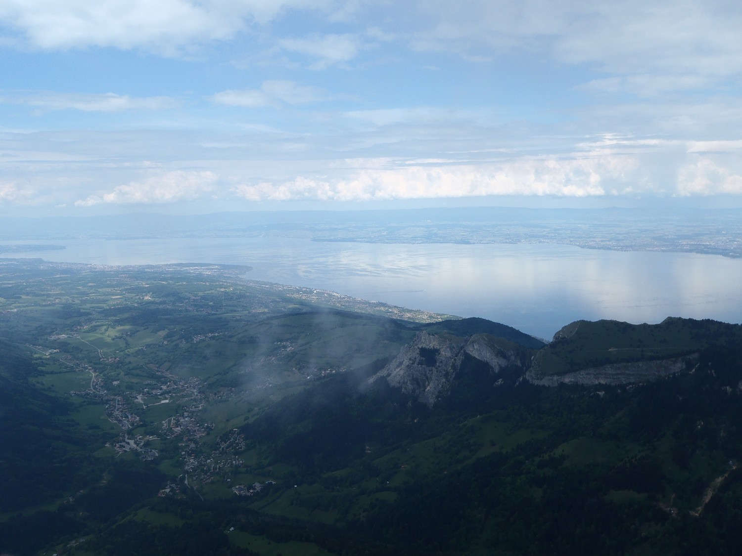 au sommet de la dent d'oche
