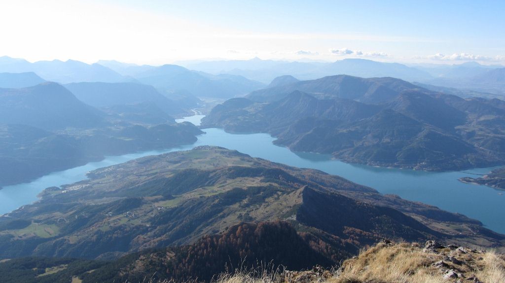 Vue sur la val de Durance
