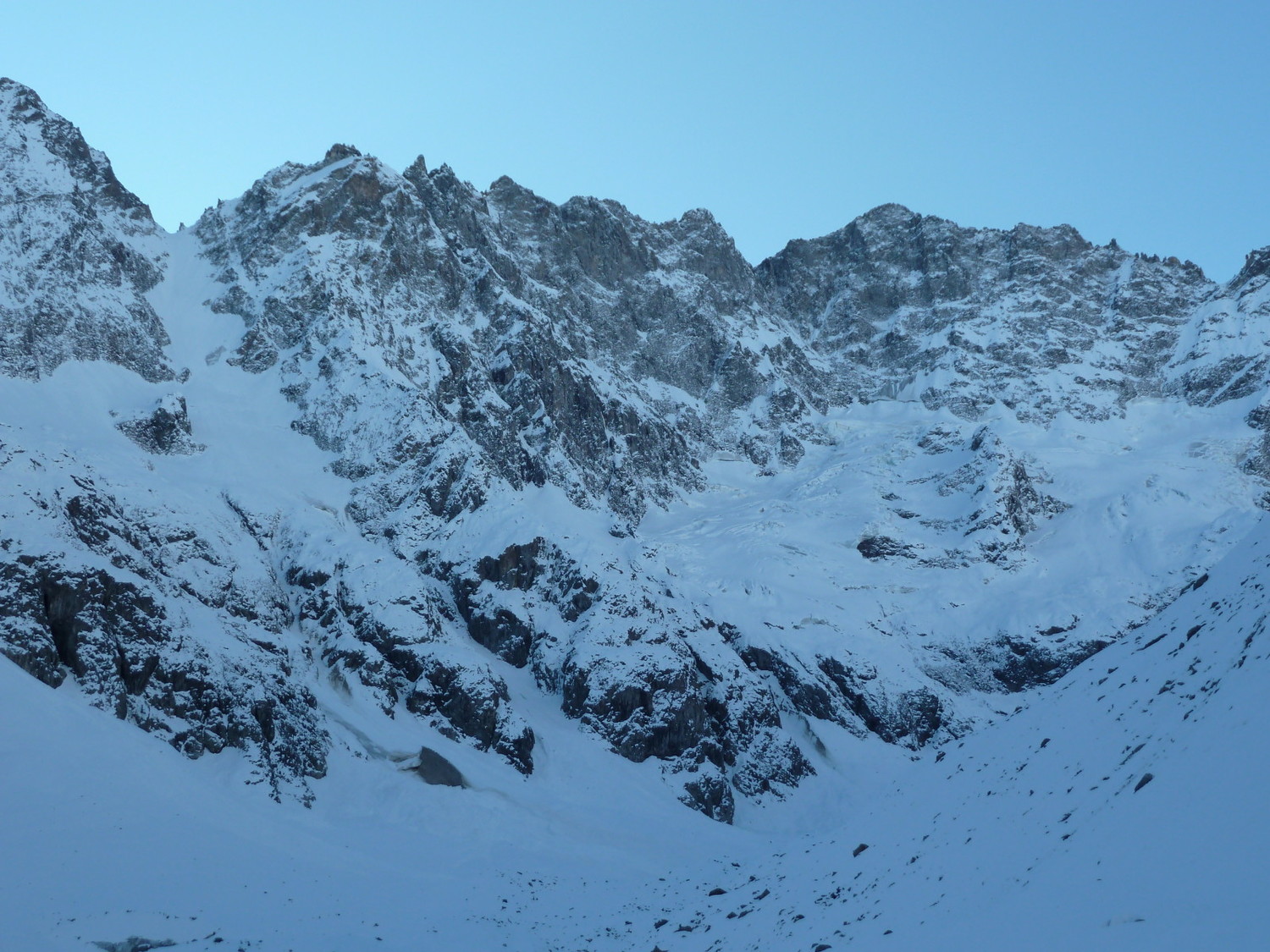 Roche Faurio et son couloir N