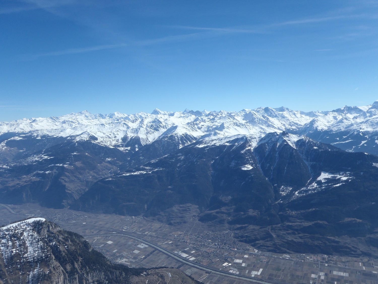 au sommet