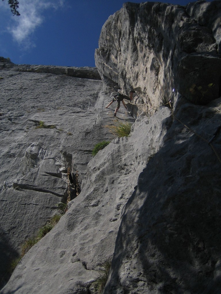 L7 un pas acrobatique pour rejoindre la dalle