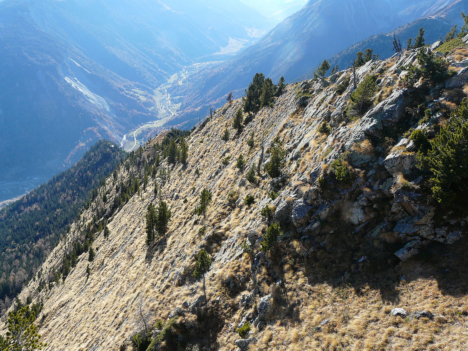 En montant à Catogne