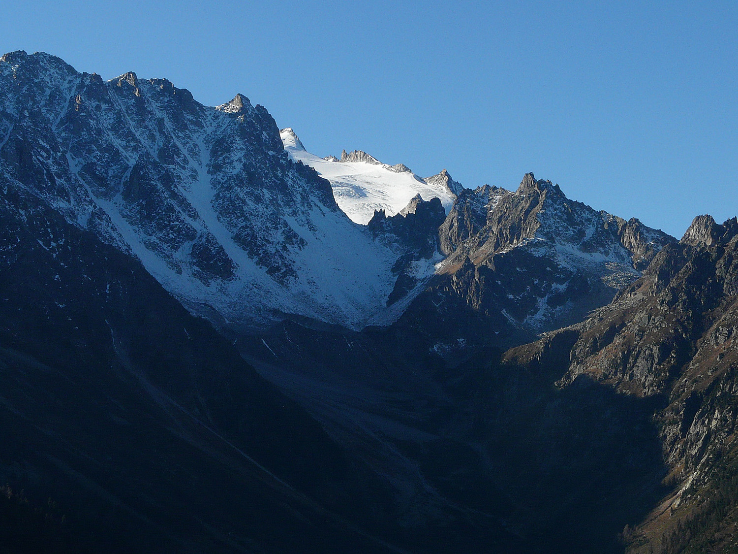 Val d'Arpette - pointe et col des Ecandies - Orny