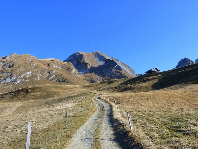 Mont Charvin depuis les Hauts de Marlens