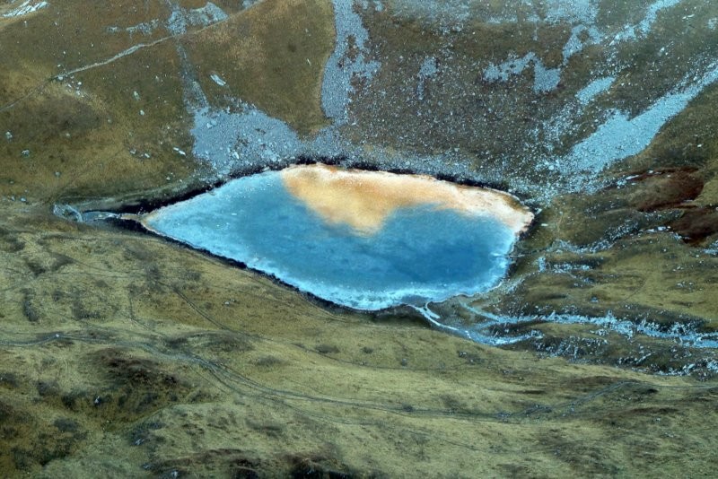 Lac du Charvin gelé