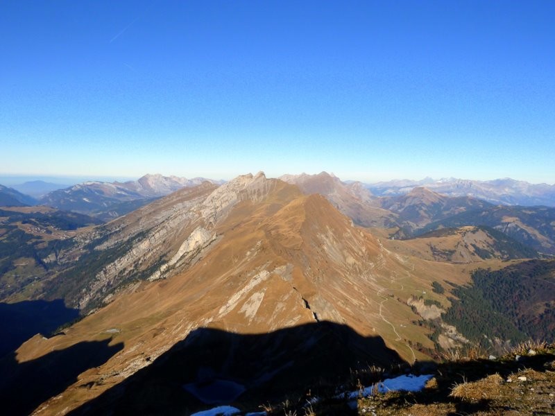 Aravis en enfilade