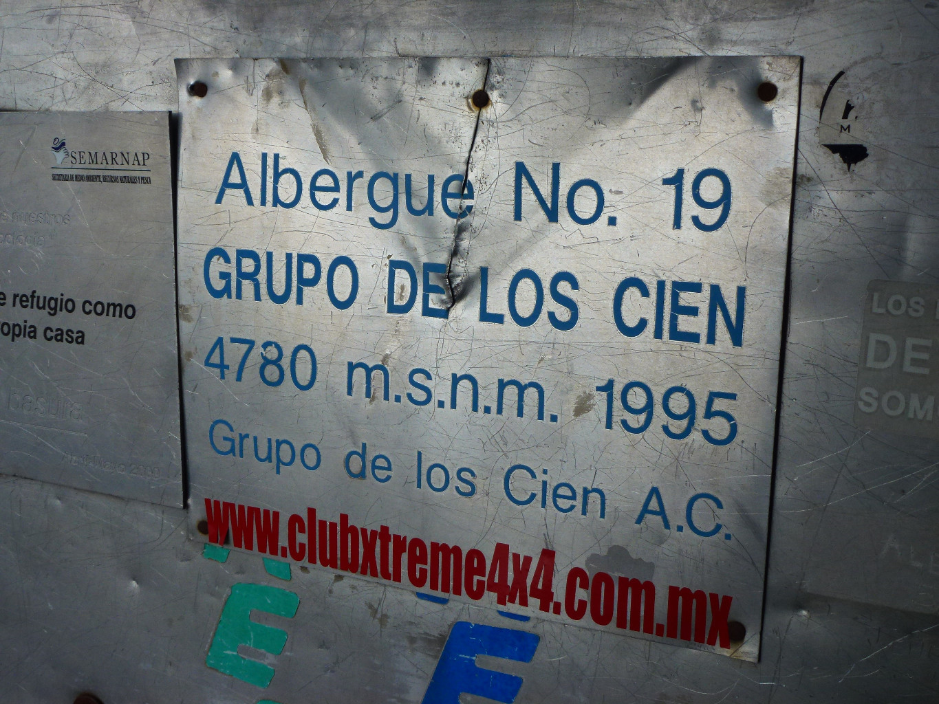 Le Refugio du Grupo de los cien, également appelé Albergue no 19