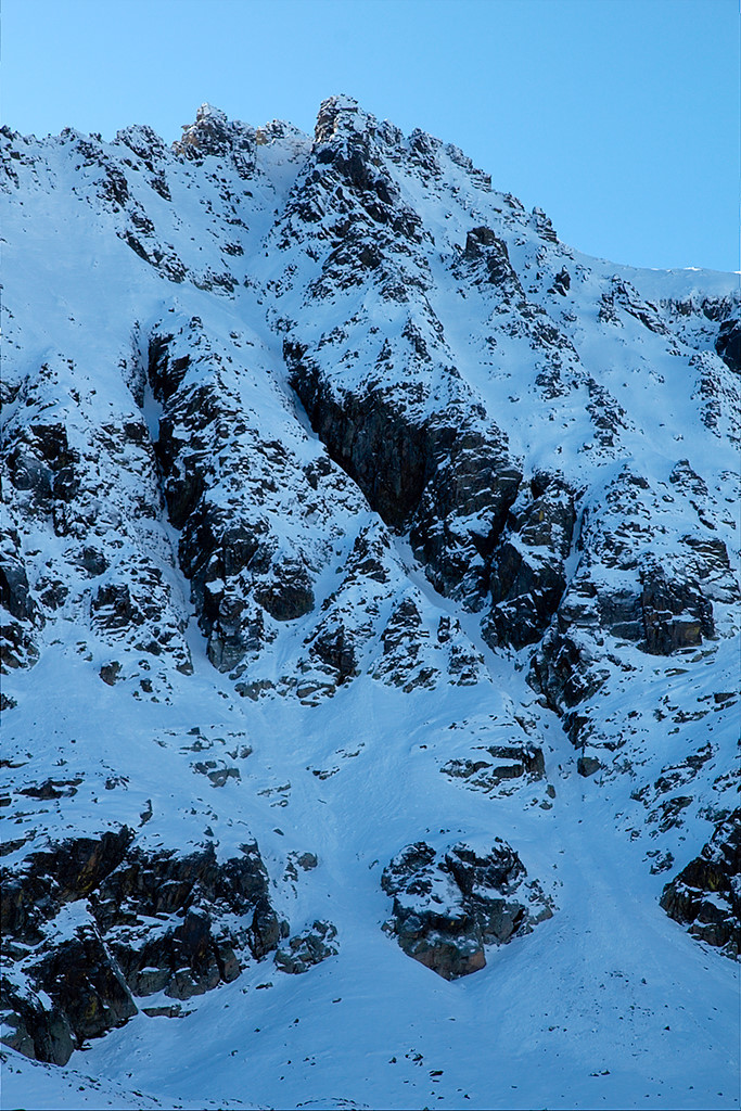 Pic de la Portaneille couloir en S
